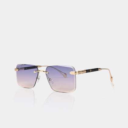 MOONX CALLISTO S3 – UV400 Rimless Rectangular Sunglasses (Unisex)