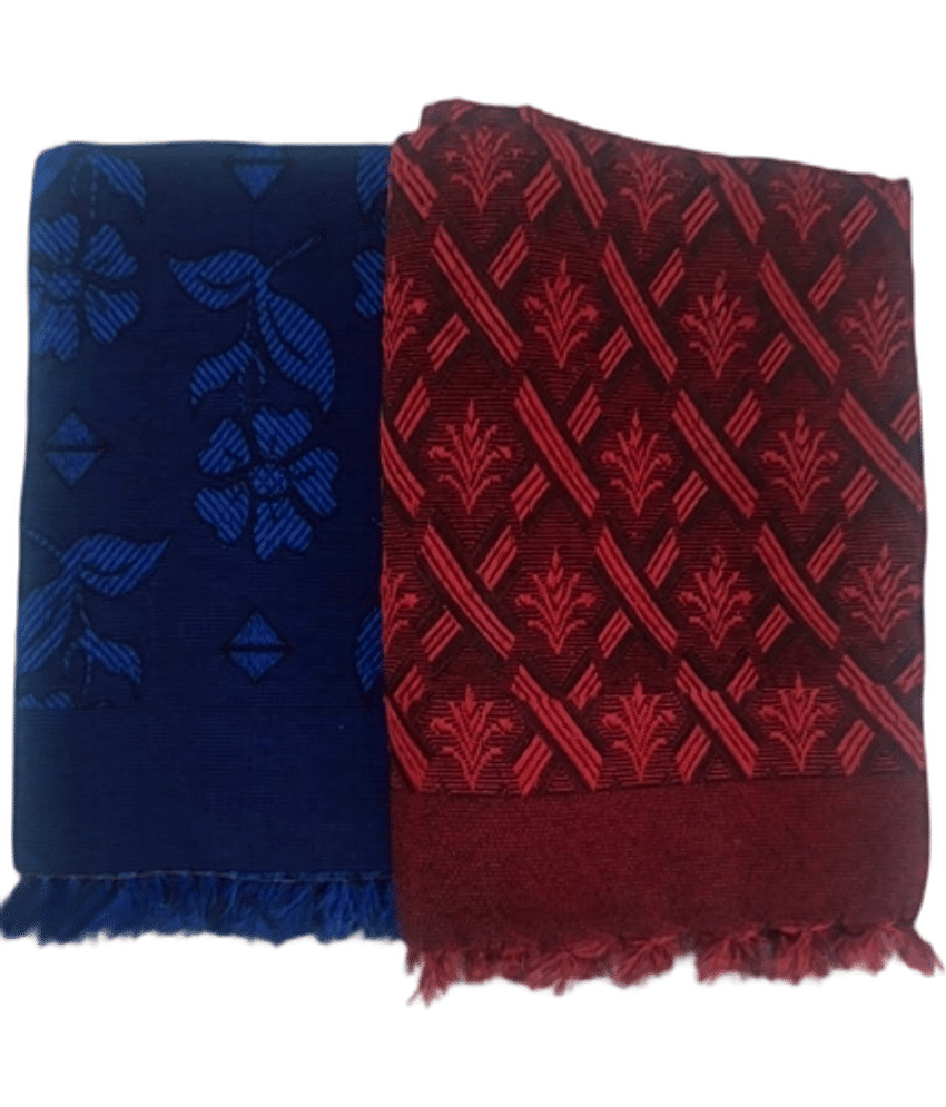 NISSI Single Poly Cotton Floral Blanket