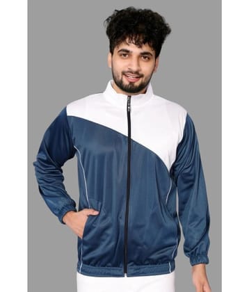 Estro Polyester Mens Casual Jacket - Blue ( Pack of 1 ) - None