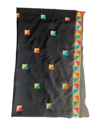 Hand Made Phulkari Saree 