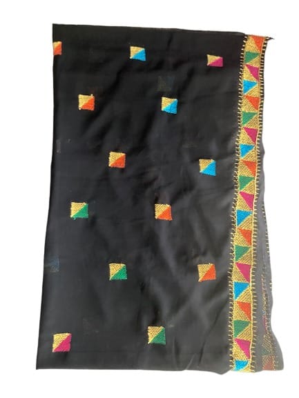 Hand Made Phulkari Saree 