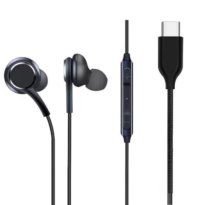 Headphones | Type-C compatible | Metallic design, with mic and volume controller Headphones | Type-C compatible | Metallic design, with mic and volume controller