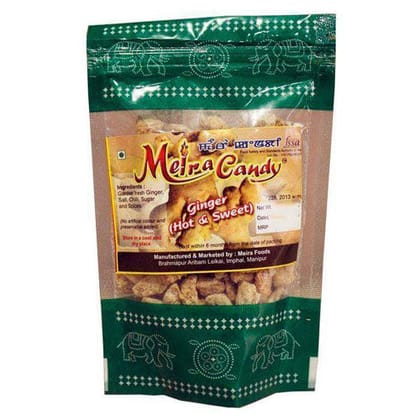 Hot & Sweet Ginger, 100g | Meira Foods (Pack of 2)-Pack of 2