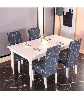 House Of Quirk 1 Seater Polyester Set of 4 Sofa Cover Set