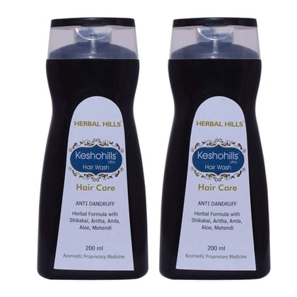 Herbal Hills Keshohills Hair Wash, 200 ml (Pack Of 2)