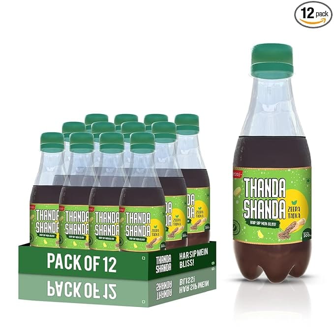 Sipora Thanda Shanda Jeera Tadka Flavored Drink 200ml x 12