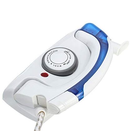 AxrParv Portable Travel Garment Steamer, Steam Iron, Wrinkle Remover Machine For Cloths, 700 Watts, 700 Watts AxrParv Portable Travel Garment Steamer, Steam Iron, Wrinkle Remover Machine For Cloths, 700 Watts, 700 Watts - White / Standard