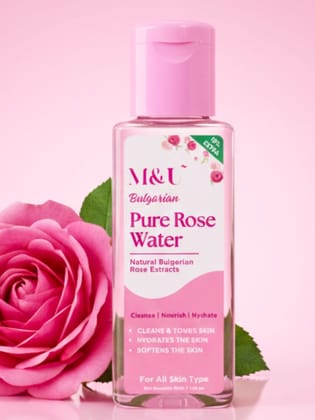 Pure Rose Water Toner For Face 50ml For Clear & Smooth Skin - 50g