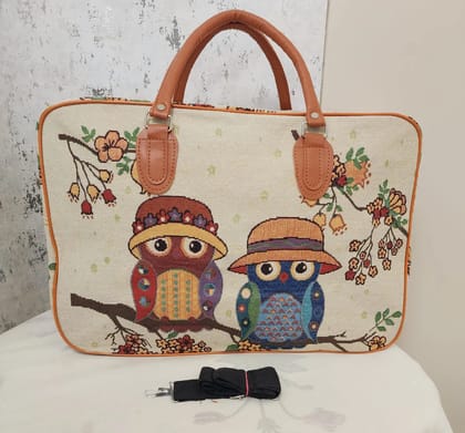 Canvas duffle bag