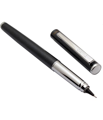 Srpc Hero 70 All Rounder Nib Fountain Pen 360 Degree Angle Writing Black Color Metal Body & Chrome trims