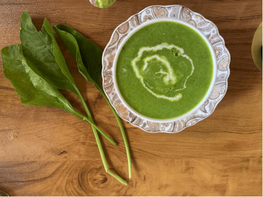 Chicken Spinach Corn Soup