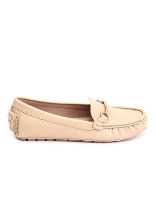 Delco Comfort Ease Casual Shoes-36 / Beige