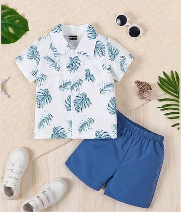 Ocvito Pack of 1 Boys Cotton Blend Shirt & Pants Set ( Multicolor )