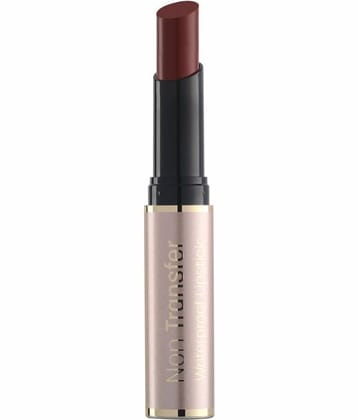 Swiss Beauty Non Transfer Lipstick (Burgundy), 3gm