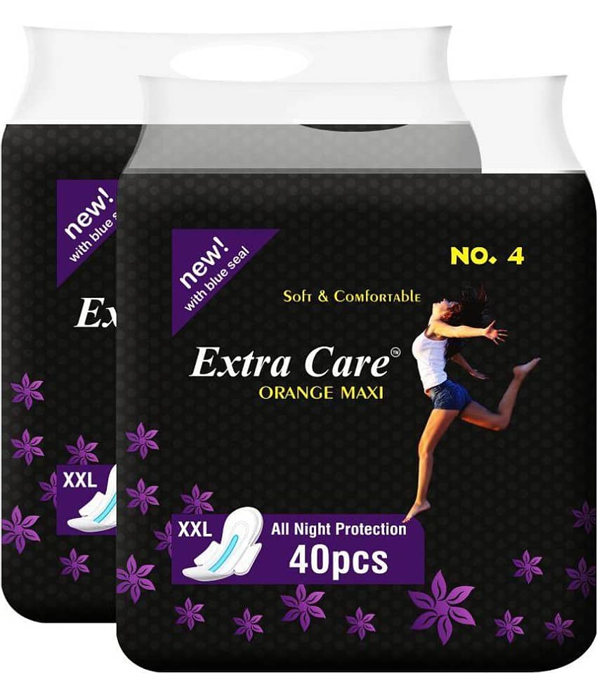 Extra Care XXL 50 Sanitary Pads Pack of 2