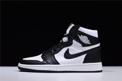 NikeAir Jordan 1 AJ1 Retro OG High - Black/White-Euro 44