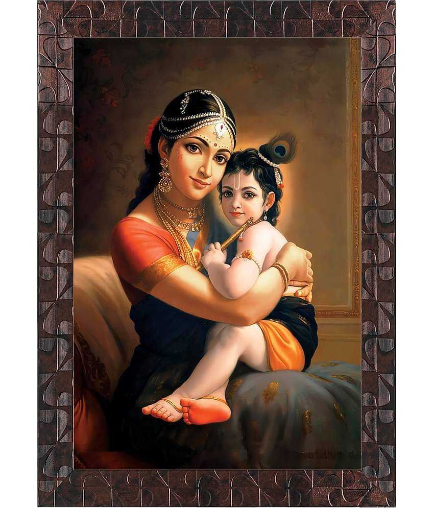 Indianara - Religious Painting With Frame