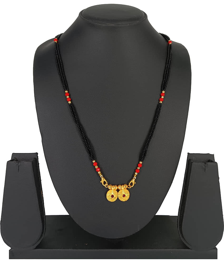 RANEM Golden Mangalsutra ( Pack of 1 )