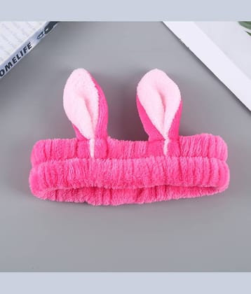 Infispace Pink Women's Hair Band ( Pack of 1 )