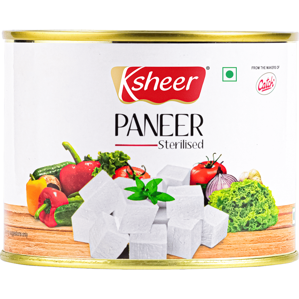 Ksheer Paneer || Tin Pack || Net Qty 450 Grams || Drain Qty 200 Grams