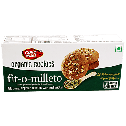 CaveMan Fit-O-Milleto Cookies - 60 g