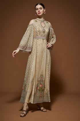 Beige Kaftan-XS