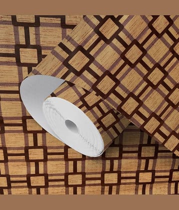 Kitchen Drawer/Cabinet Shelf Mat|Flower Design with PVC Material|Adjustable Size 5 MTR Roll