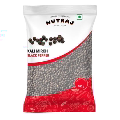 Nutraj Black Pepper (Kali Mirch) 100 gm