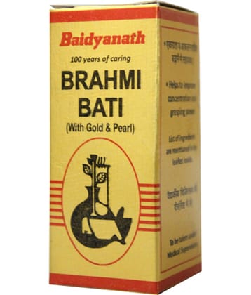 Baidyanath Brahmi Bati 10 Tablets (Pack of 1)