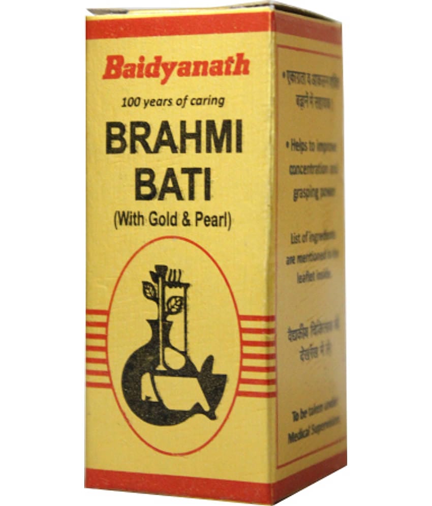 Baidyanath Brahmi Bati 10 Tablets (Pack of 1)