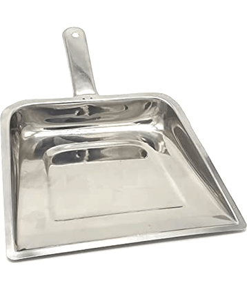 Dynore Stainless Steel Without Brush Dust Pan