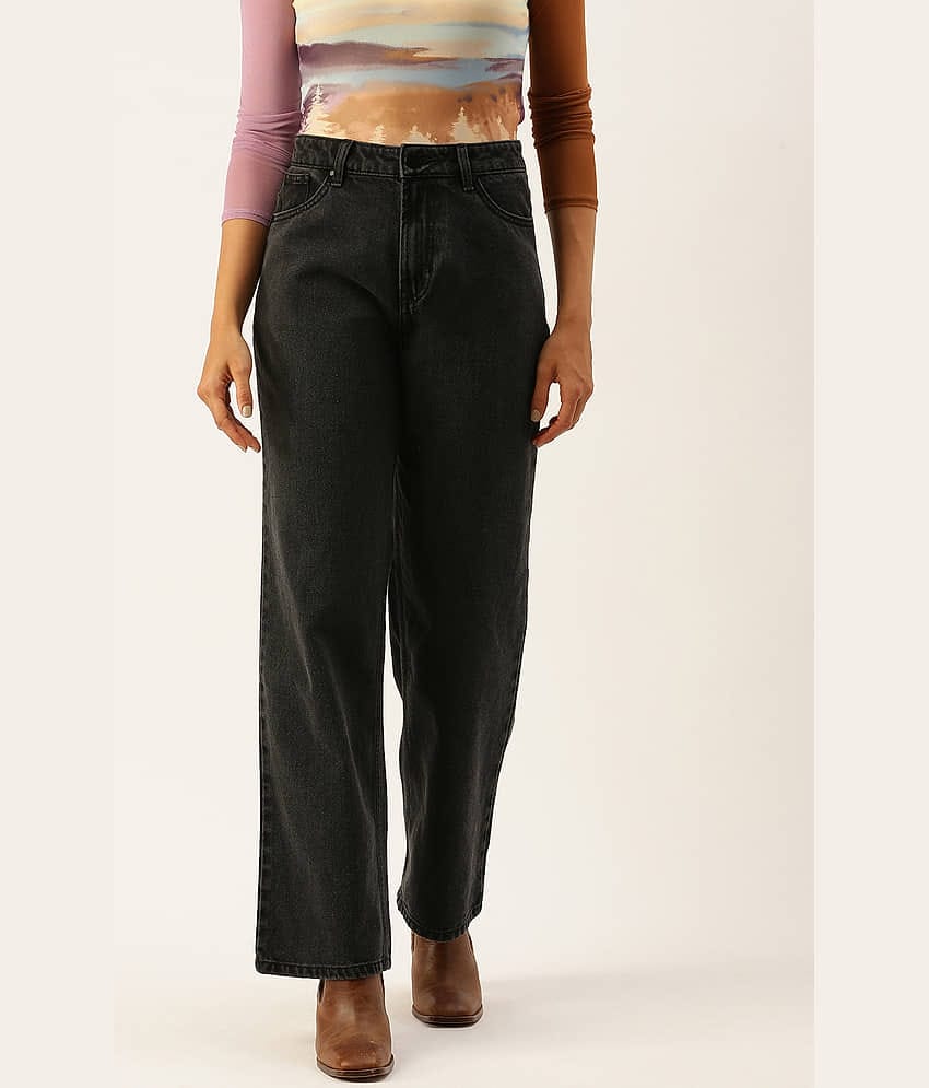 Bene Kleed Women High-Rise Relaxed Fit Jeans