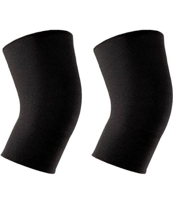 EmmEmm - Black Knee Support ( Pack of 2 )
