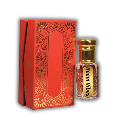 Reem Fragrances Reem Vibes| Signature Blend | Long Lasting Alcohol Free 12 ML