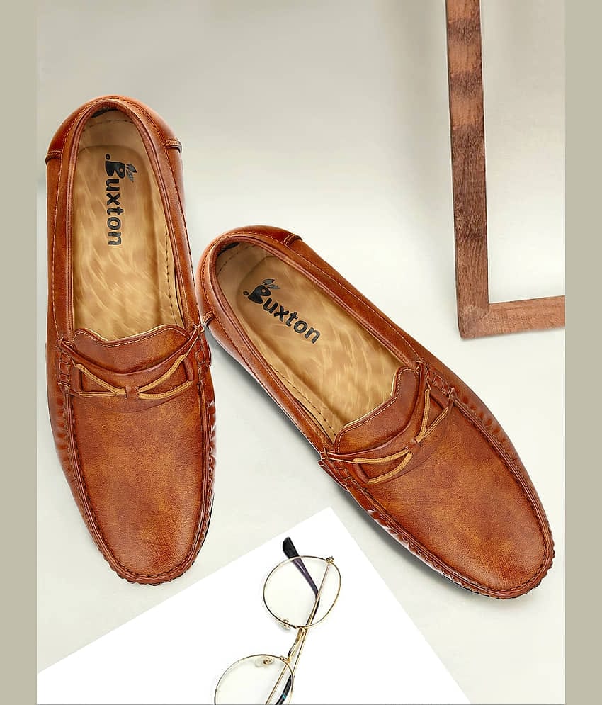 Buxton Tan Loafers