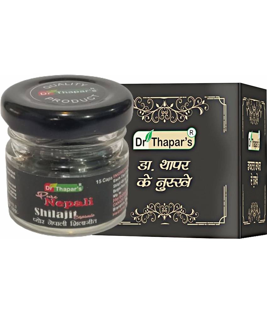 Dr. Thapar'S Pure Nepali Shilajit Capsule
