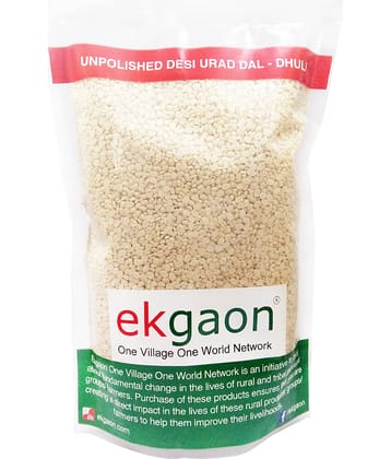 Ekgaon Unpolished Desi Urad Dal - Dhuli 950 gm