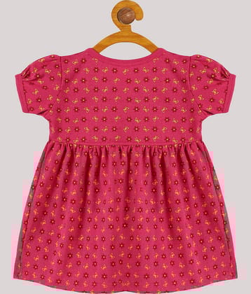 Babeezworld Pack of 1 Baby Girls Cotton Dress ( Pink )