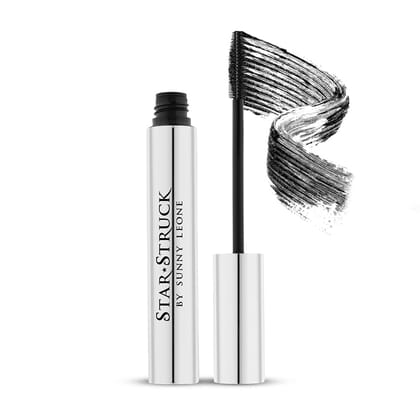 STARSTRUCK BY SUNNY LEONE Stellar Eyes-Volumizing Mascara | Easy Application with Rich Creamy Formulation (Black)