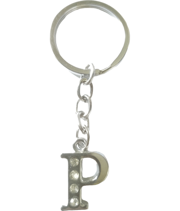 grethe Silver Key Chain ( Pack of 1 )