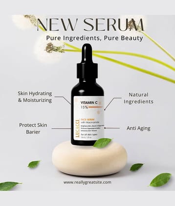 LUCACCI Face Serum Vitamin C Radiant Glow For All Skin Type ( Pack of 1 )