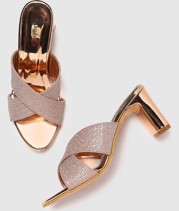 MARC LOIRE - Gold Women's Slip On Heels