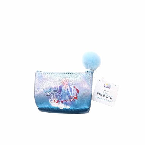 Li'l Diva Disney Frozen, Multipurpose Pouch In Blue Color For Baby Girls Kids 3 Years and Above