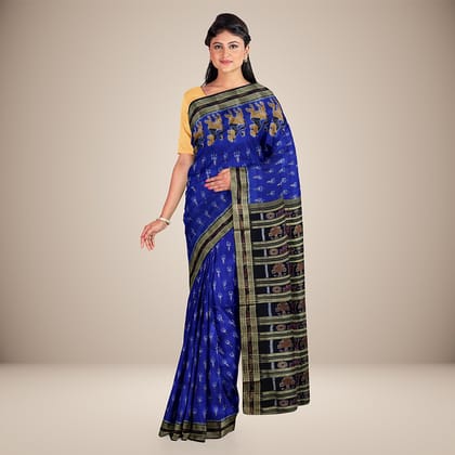 Traditional Design Khandua Silk Saree