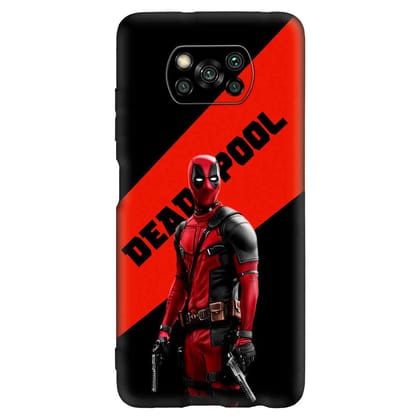 Deadpool  POCO X3 Premium Embossed Mobile cover