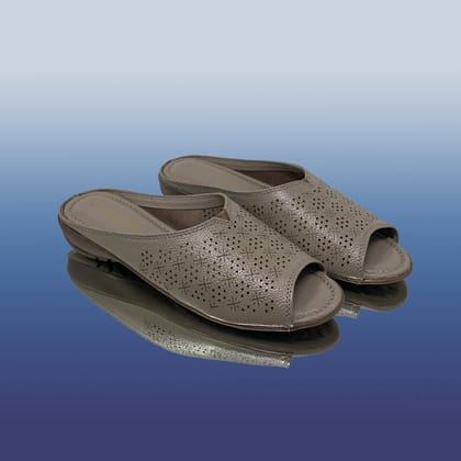 Luxe Open-toe Slip Ons-Chiku / 36