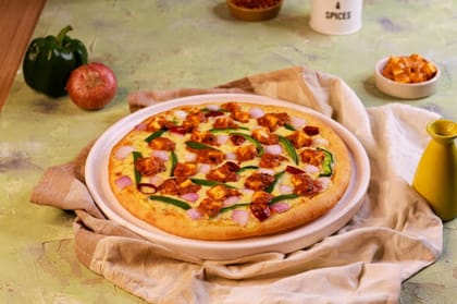 Paneer Tikka Butter Masala Pizza