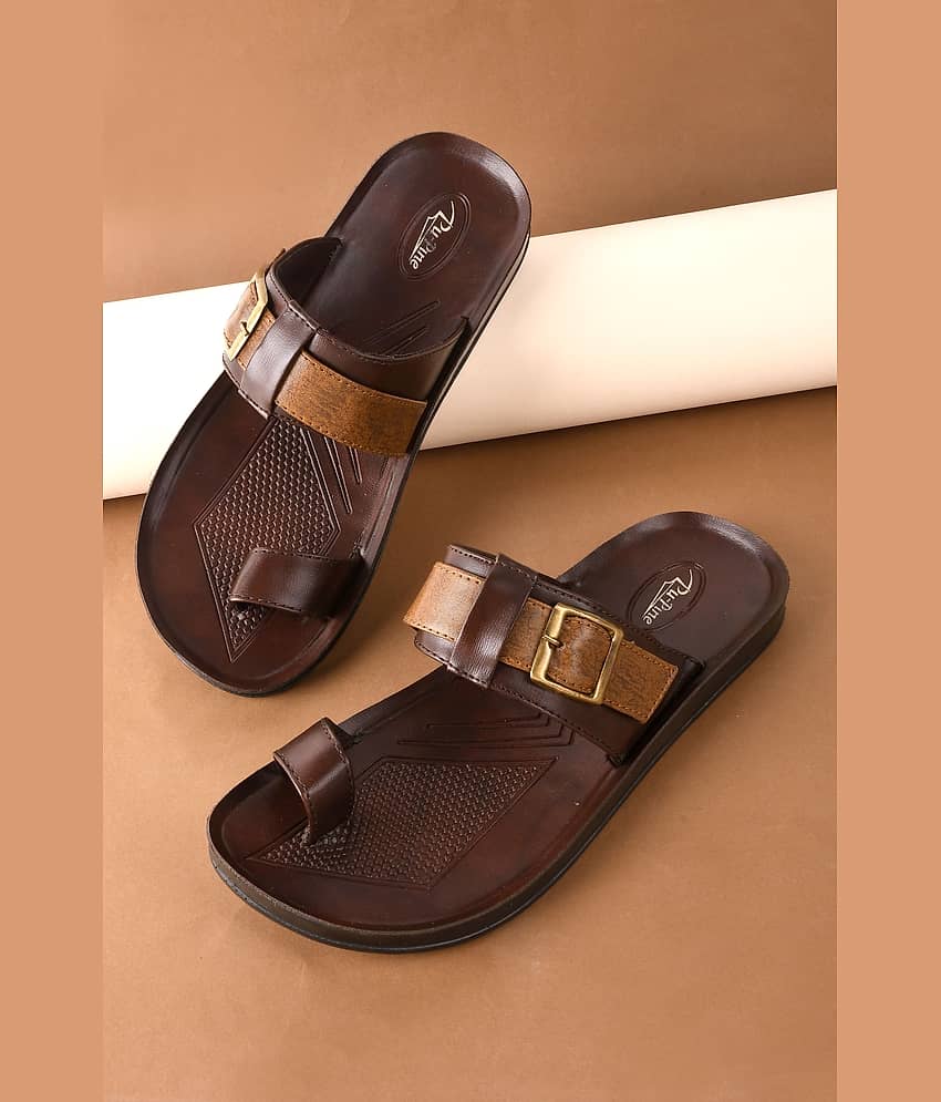 PUPINE - Brown Men's Sandals