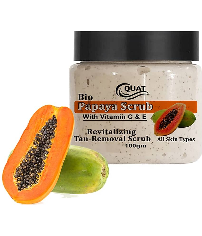 Quat - Blackheads and Whiteheads Removal Face Wash + Scrub For Combination Skin ( Pack of 1 )