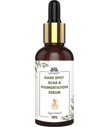 Intimify Dark Spot Removal Serum for Skin Brightening, anti acne serum, skin whetining serum, 10 ml